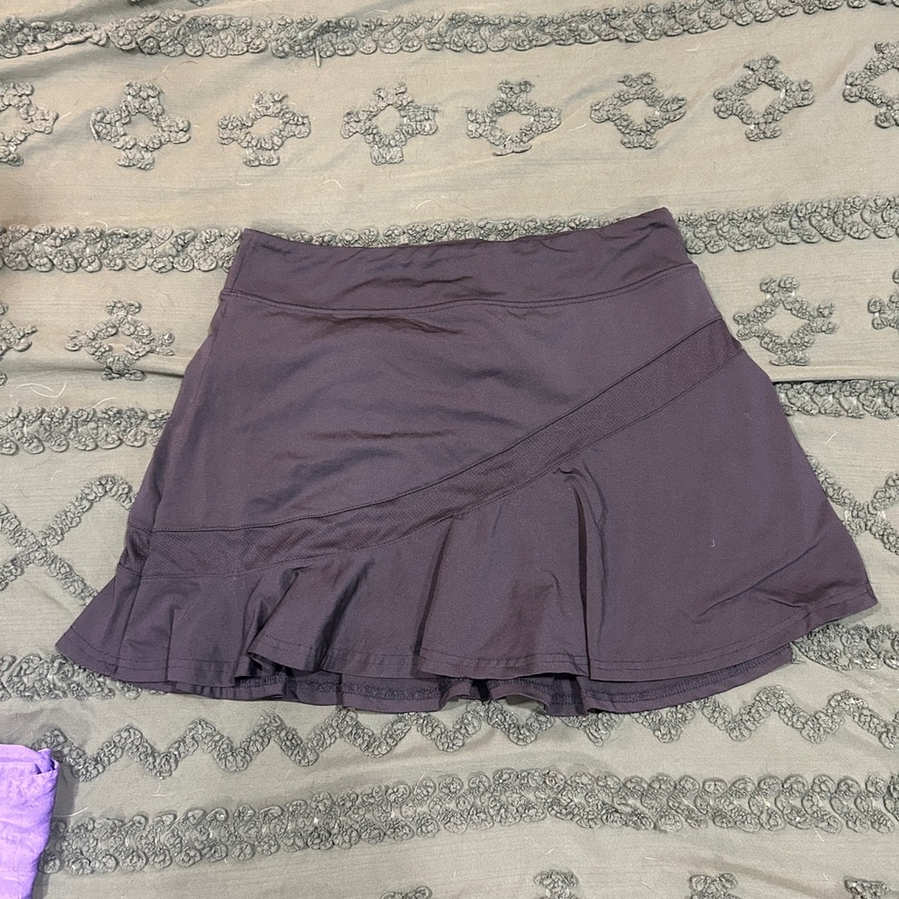 Black Tennis Skort
